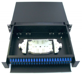 Patch panel optic Braun Group 2U 48 adaptori 