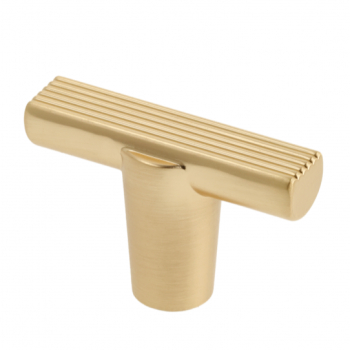 Buton pentru mobila Ray GT finisaj auriu periat GT 40x14x25.5 mm 