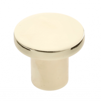 Buton pentru mobila Spot finisaj alama lustruita GT D 24 mm 