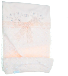 Patura pentru fete 80 x 80 cm Mini Junior PT-MJ8 Coral