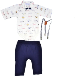 Set 3 piese pentru baieti Mini Junior SET-3PMJ2 Multicolor 