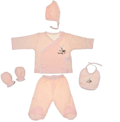 Set 5 piese pentru fete Mini Junior SET-5PMJ3 Coral 