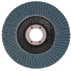 Abraziv/smirghel lamelar frontal zirconiu P100 115 mm 