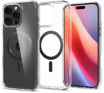 Husa pentru iPhone 16 Pro - Spigen Ultra Hybrid MagSafe - Carbon Fiber 