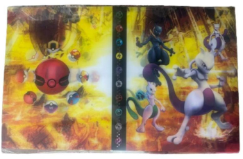 Album pentru 240 carti Pokemon 3D Hologram diferite modele 32/20 cm 