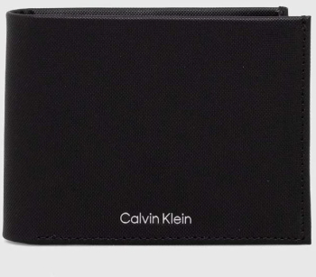 Portofel barbati Calvin Klein Must Trifold K50K511380 Negru 13 x 10 x 2 cm 