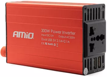 Convertor de tensiune 12V - 220V 300W/600W 2 x USB 5V