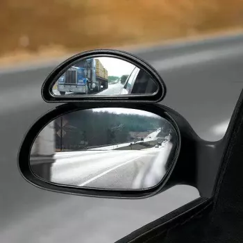 Oglinda suplimentara auto de tip Unghi Mort latime 11 5 cm prindere pe oglinda exterioara 