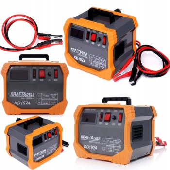 Redresor incarcator baterie 12V 24V 30A 250Ah auto tractor tir camion KD1924 