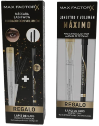 Set Mascara 9 ml + Creion de ochi 1.3 g Max Factor Longitud Y Volumen Maximo 