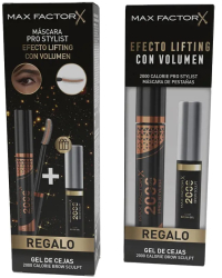Set Rimel 9 ml + Gel pentru sprancene 4.5 ml Max Factor 2000 Calorie Pro Stylis