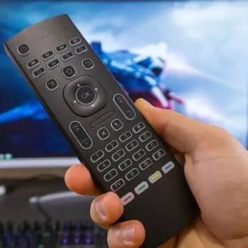 Telecomanda cu Tastatura si Mouse SMART TV MX3 PRO 
