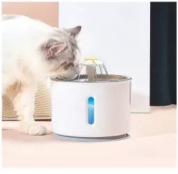 Adapator automat electric pentru caini si pisici model Fountain capacitate 2 4l alimentare 5V 1 5W 