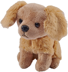 Catel Labrador Auriu- Jucarie Plus Wild Republic 13 cm 