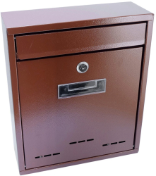 Cutie postala maro 26x9x31 cm Flatblock 