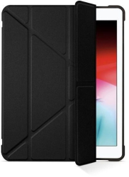 Husa Book pentru tableta compatibila cu Apple iPad mini 6 2021 multifunctionala stand cu suport pentru pix Negru 