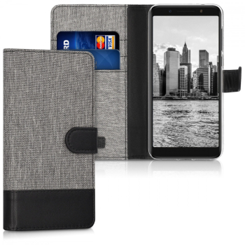 Husa pentru Alcatel 3X Textil Gri 44563.22 
