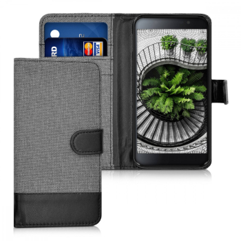 Husa pentru Blackberry DTEK50 Textil Gri 39325.22