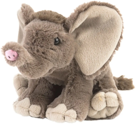 Pui de Elefant African - Jucarie Plus Wild Republic 20 cm 