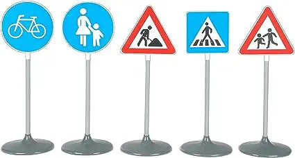 Set ce contine 5 semne diferite de circulatie