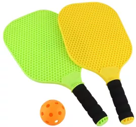 Set Joc de Ping-Pong Flippy 2 Palete 1 Minge Galben/Verde 
