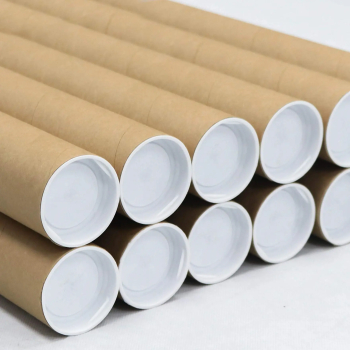 Tub din carton pentru protectie la transport folii si printuri lungime 130 cm diametru Ø 76mm grosime perete 4mm 