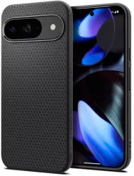 Husa pentru Google Pixel 9 / 9 Pro - Spigen Liquid Air - Matte Black 