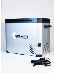 Frigider auto cu compresor smart cooler cu bluetooth zona dubla de racire capacitate 40.2L taxa verde inclusa 