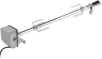 Rotisor cu Motor Automat Profesional pentru Gratar Material Otel Cromat Protap 120 cm 2 Furci Incluse 