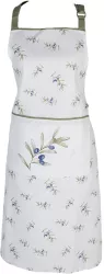Sort bucatarie pentru copii bumbac multicolor Masline 56x48 cm 