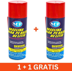 Vaselina alba pe baza de litiu spray 400ml 1+1 gratis 