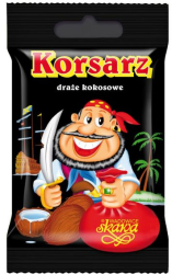 Drajeuri cu Nuca de Cocos Skawa Pirat 60 g 
