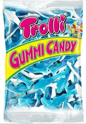 Jeleuri rechini cu fructe Trolli Sharks 100 g 