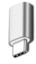 Adaptor Lightning mama to Type-C tata 2 8 cm Argintiu 