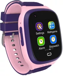 Ceas Smartwatch Flippy Pentru Copii LT31E-4G cu Functie Telefon Localizare GPS Istoric Traseu Apel de Monitorizare Camera Mov/Roz 