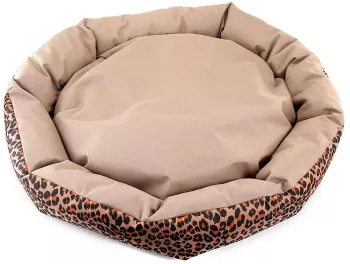 Culcus din material impermeabil pentru caine/pisica model Animal Print 77 cm 