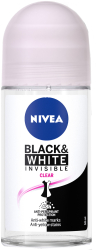Deodorant roll-on Nivea Invisible for Black&White Clear 50 ml 