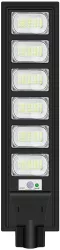 Lampa solara stradala cu telecomanda senzor de miscare si lumina suport prindere 288 LED-uri IP65 ABS 15AH 300W temperatura culoar 