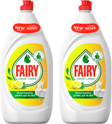 Pachet Detergent de vase Fairy Lemon 2x800 ml 