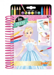 Set fashion designer pentru copii-Deseneaza rochii printese 