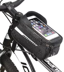 Suport Telefon IMPERMEABIL tip Geanta montaj pe Motocicleta sau Bicicleta 