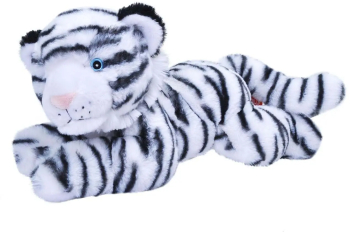 Tigru Alb Ecokins - Jucarie Plus Wild Republic 30 cm 