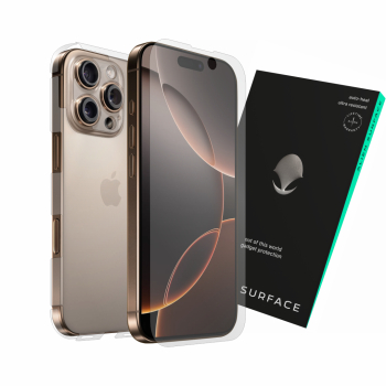 Folie Alien Surface Apple iPhone 16 Pro Max protectie ecran spate cu laterale separate si camera 