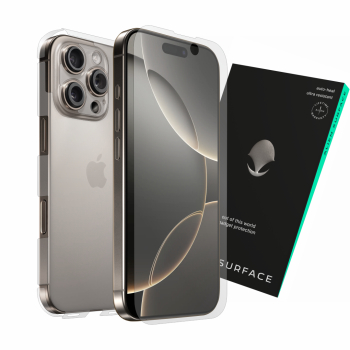 Folie Alien Surface Apple iPhone 16 Pro protectie ecran spate cu laterale si camera 