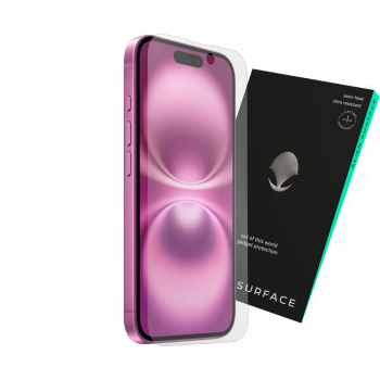 Folie Alien Surface Apple iPhone 16 protectie ecran compatibila cu carcasa 