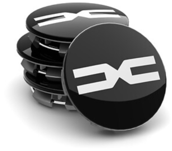 Set logo capace roata negru Dacia 403153950R 