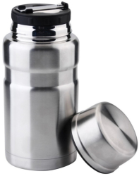 Termos alimentar Kinghoff KH 1458 0 75 l Pereti dubli Vid Mentinere a temperaturii pana la 12 ore Otel inoxidabil