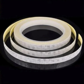 2 x Sticker Reflectorizant OUTLINE DECO culoare ARGINTIU dimensiune 1cm x 8m 