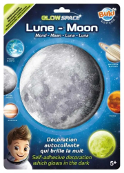 Decoratiuni de perete fosforescente - Luna