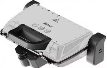 Gratar electric ZILAN ZLN-4021 1600 W Termostat reglabil Placi antiaderente Inox 